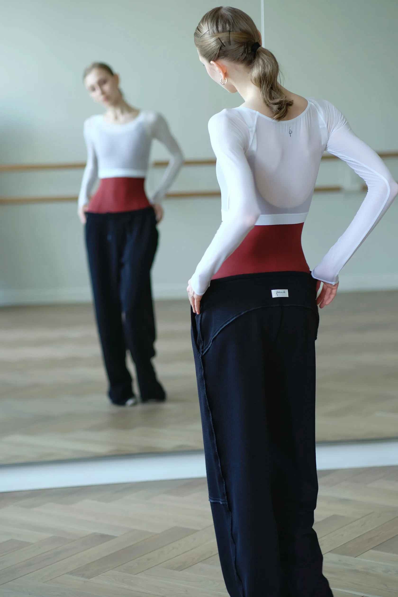 Брюки из футера